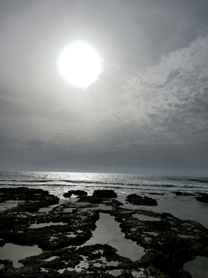 grey sea