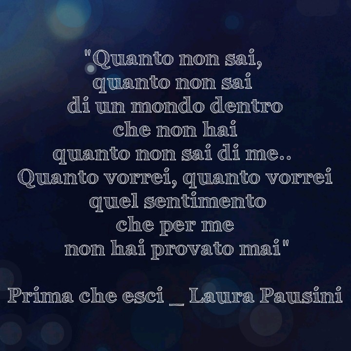 Prima che esci_Laura Pausini