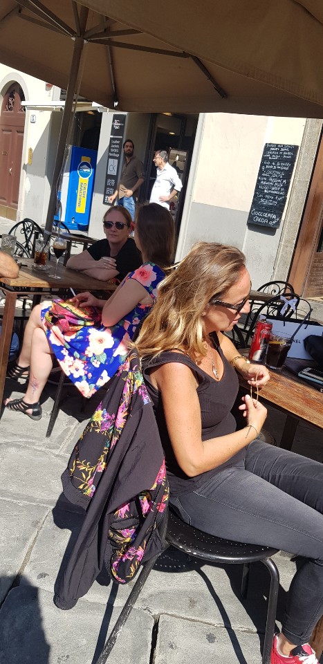 During my trip to Italy and Europe...