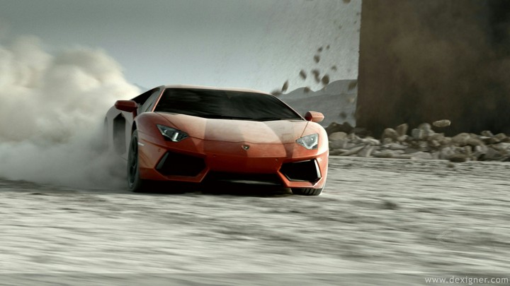 Lamborghini Aventador..