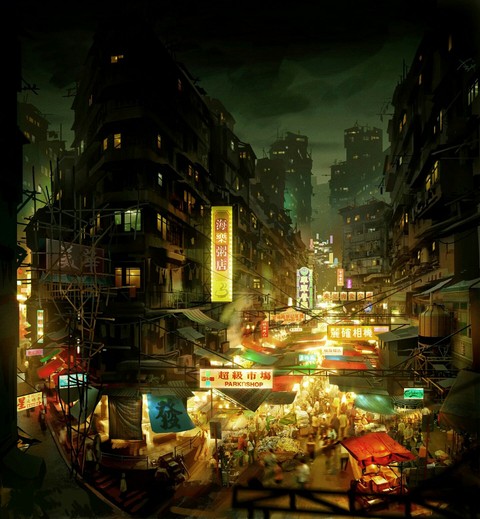Sleeping Dogs Night Market Hong Kong