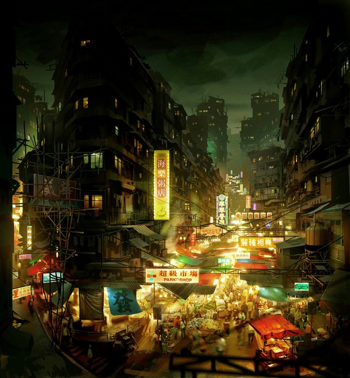 Sleeping Dogs Night Market Hong Kong