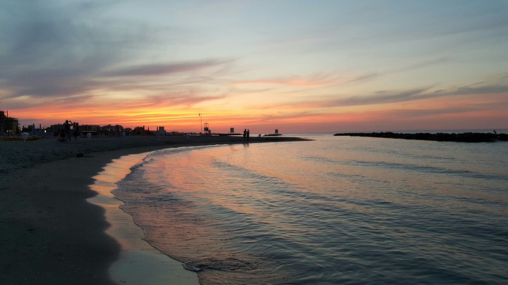 The Rimini sea
