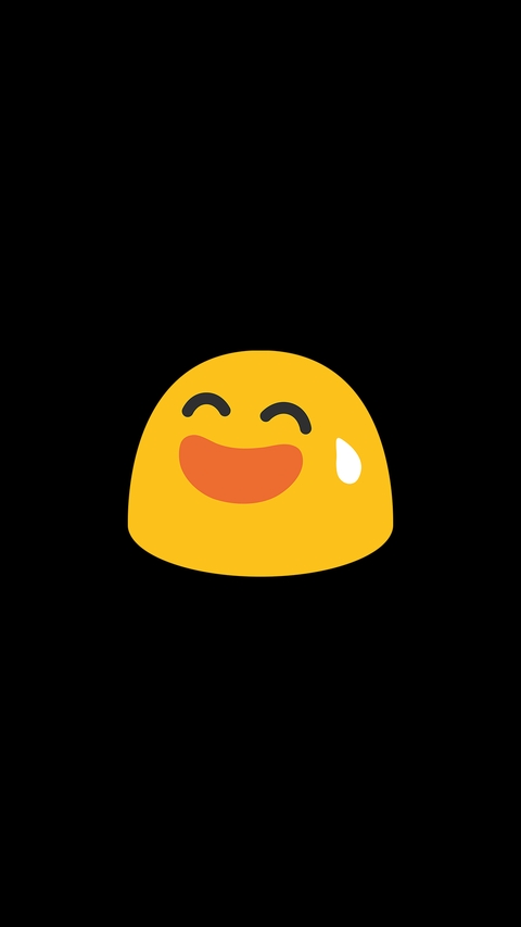 Google Smiling Tears emoji