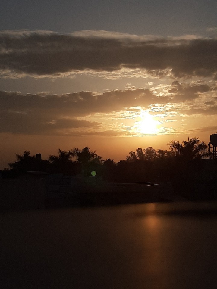 Sunset in Cloud's Presence