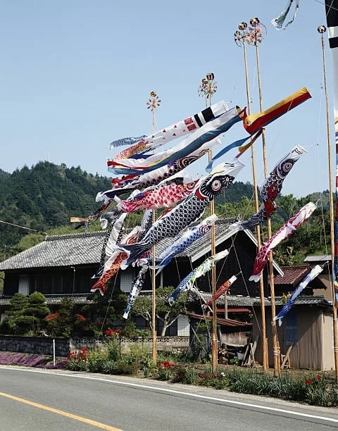 Boys' Day carp streamer pennants