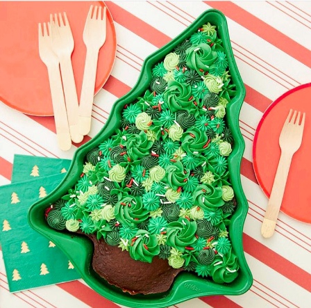 Christmas tree sweets