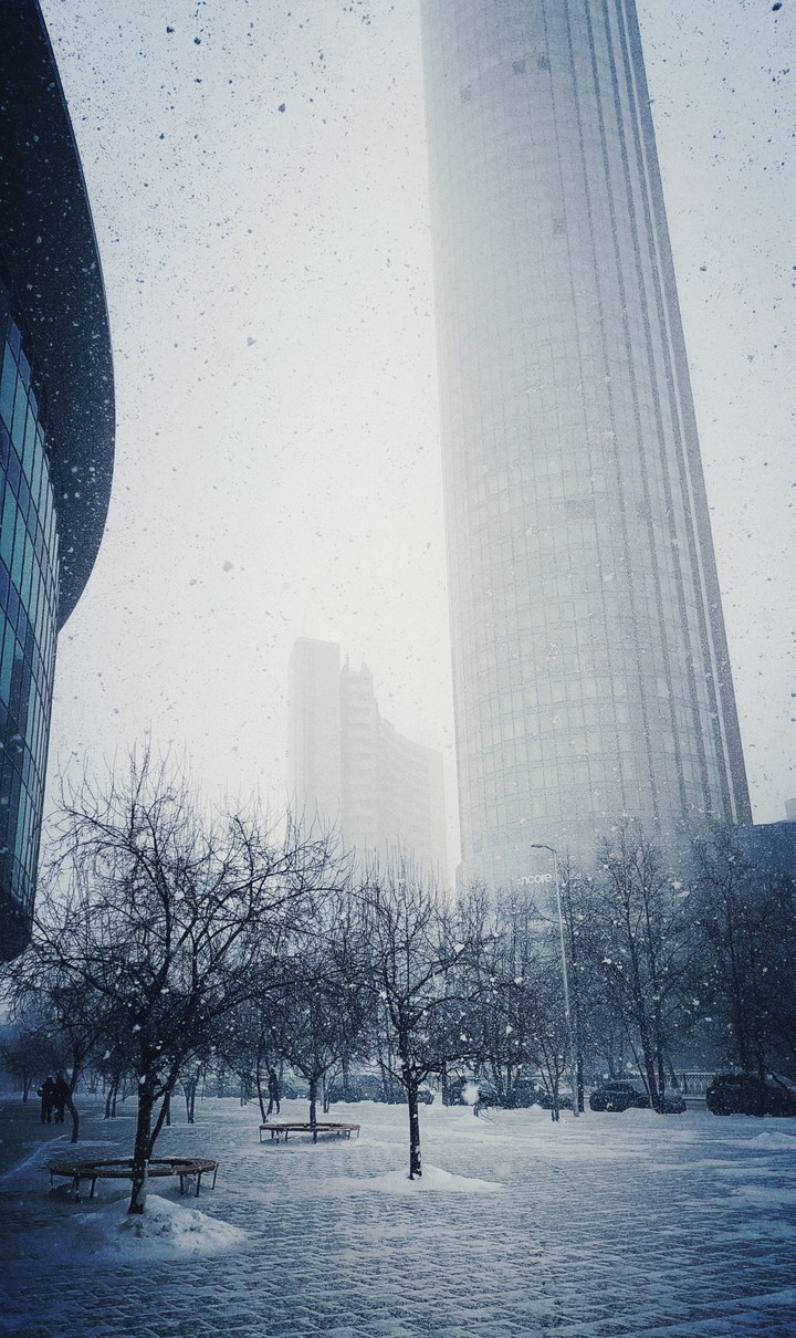 snow.