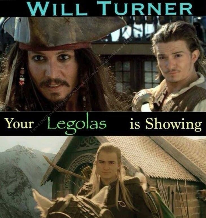 Your Legolas is showing