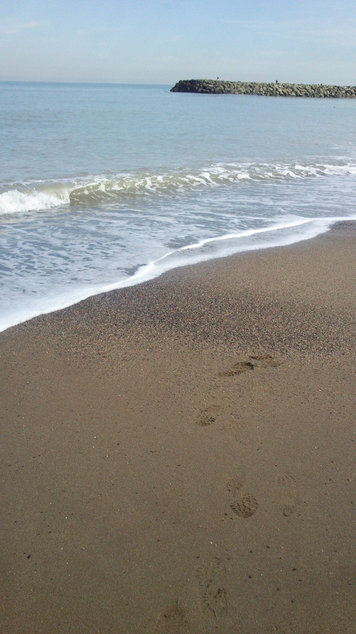 la playa