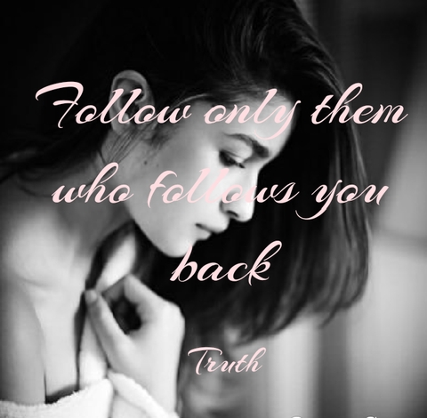 follow is equall to follow back
