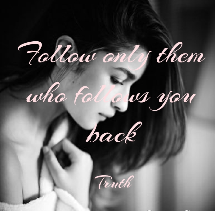 follow is equall to follow back