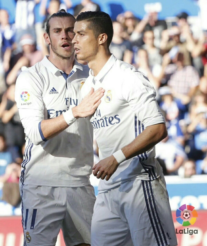 Ronaldo and Bale 