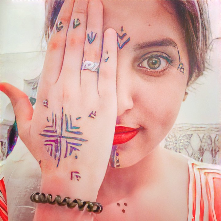 ikram amazighian style