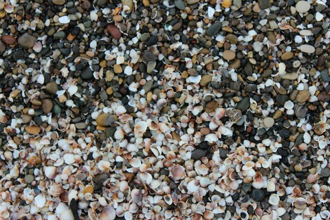 gravel pebble rock material