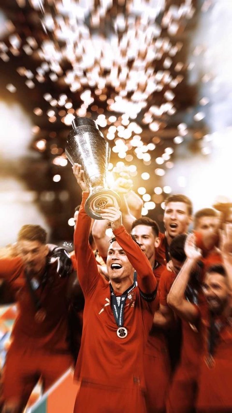 Nations cup victory celebration