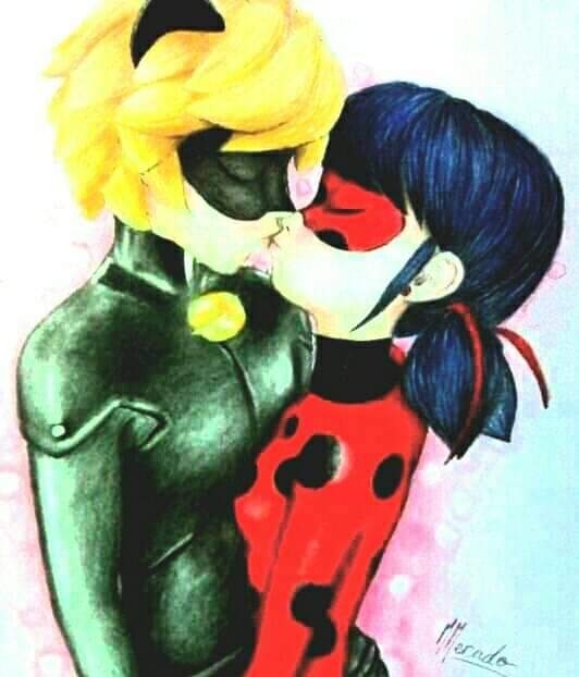 Ladybug adrien y marinette