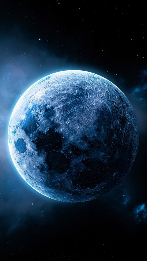 moon, planet壁纸