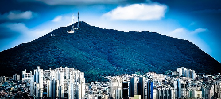 봉래산 풍경