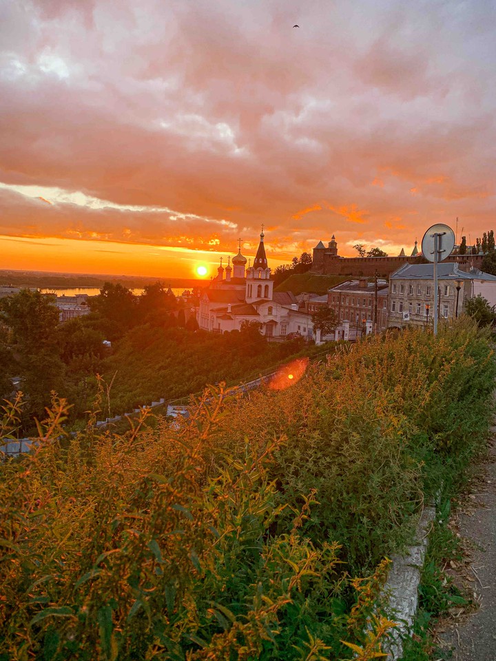 Russia river volga