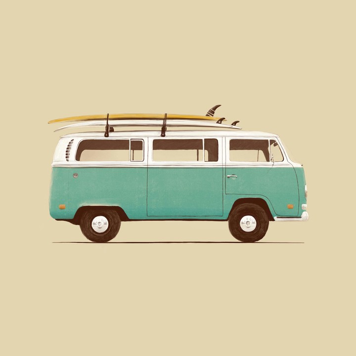 Blue Van