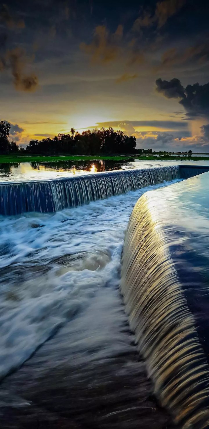 water fall