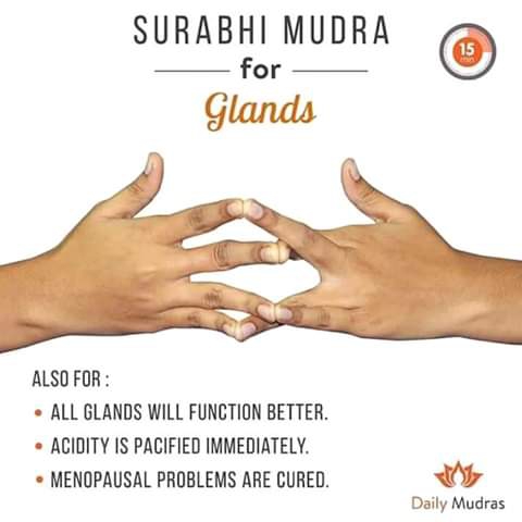 Surabhi mudra