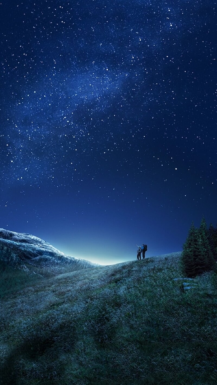 Beautiful Night Sky Wallpaper
