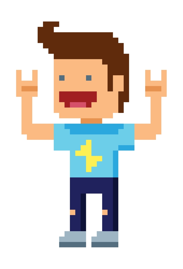 pixel boy