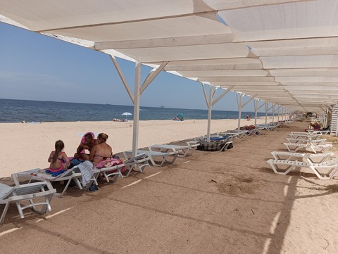 beach, Chair वॉलपेपर
