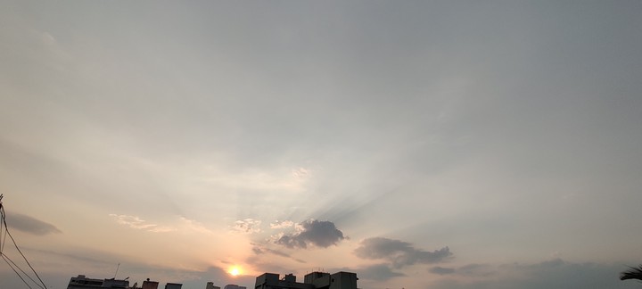 sunset time