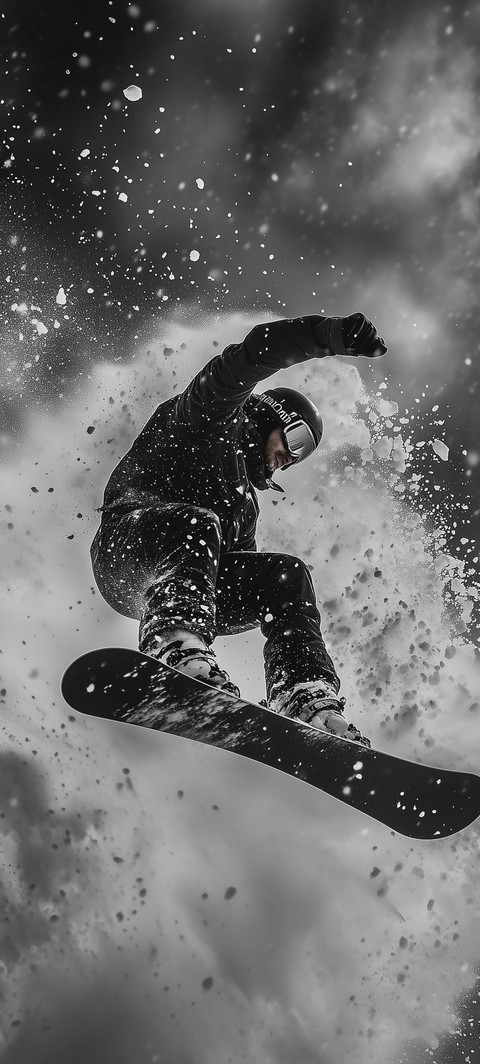 fonds d'écran Snowboarding, snow