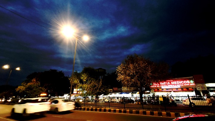 Urban Cloudy Evening