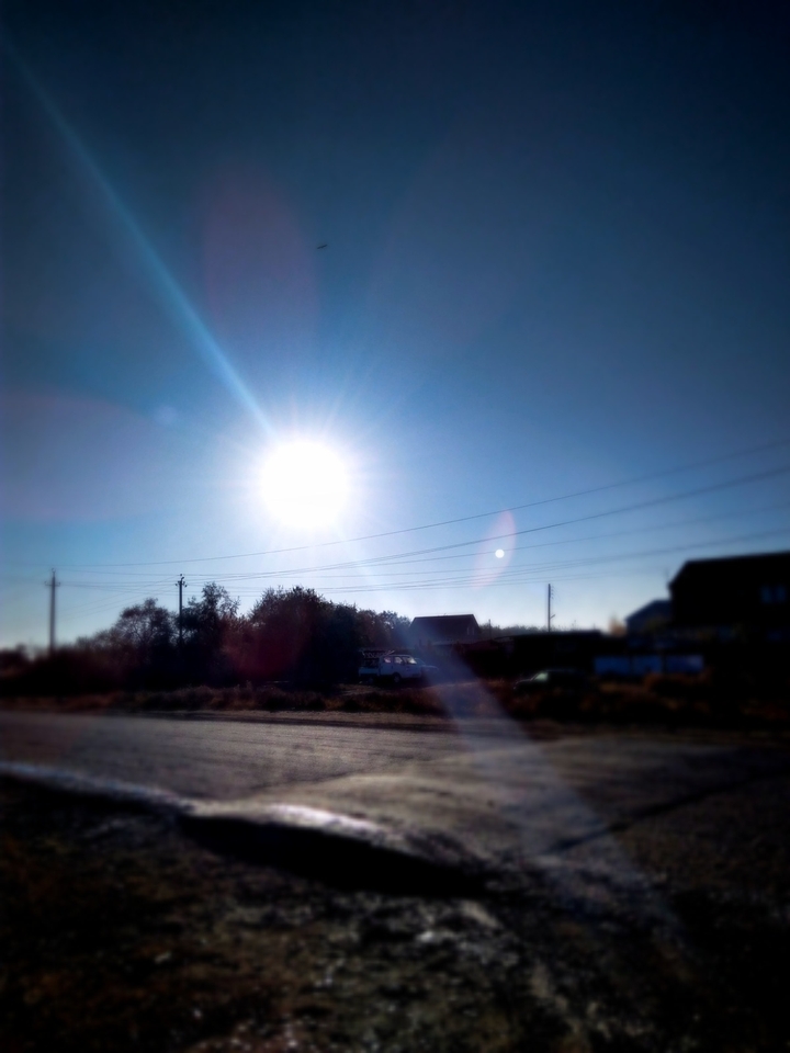 The sun