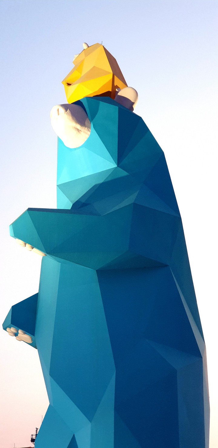 big blue b e a r