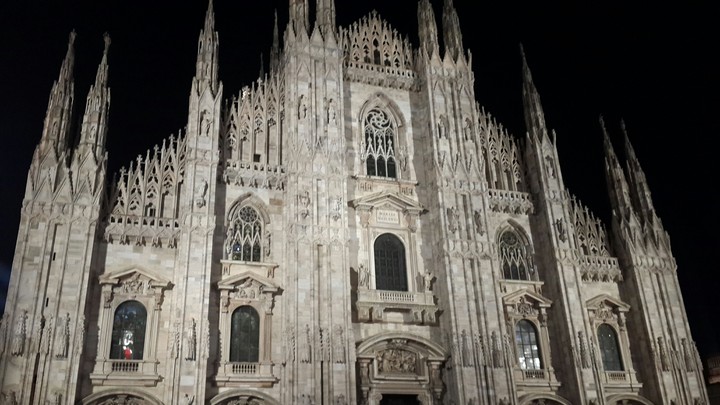 in the night