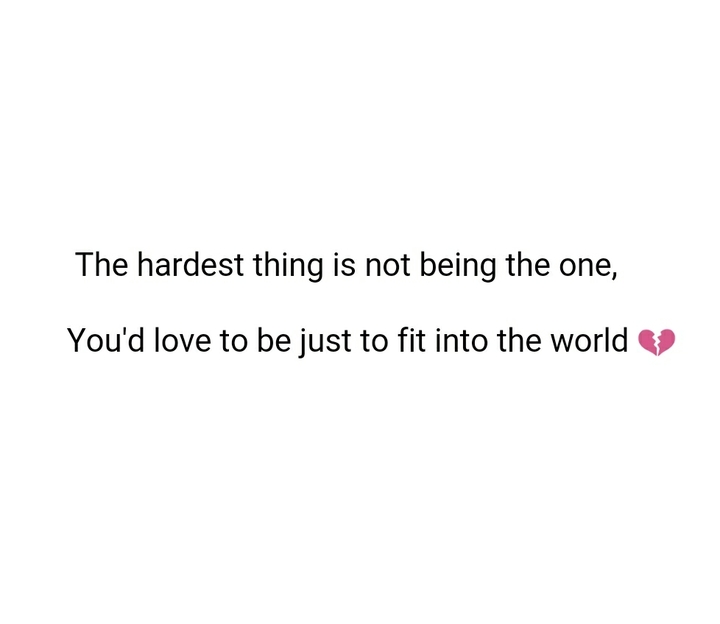 The one