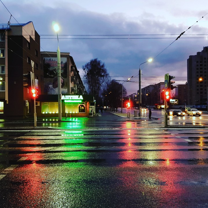 city lights