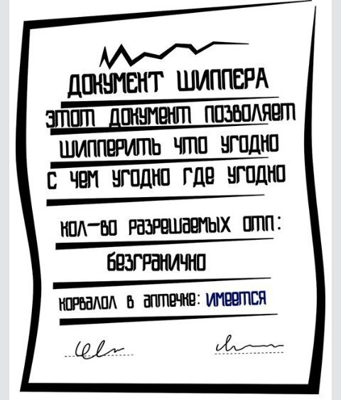 Документ шипера
