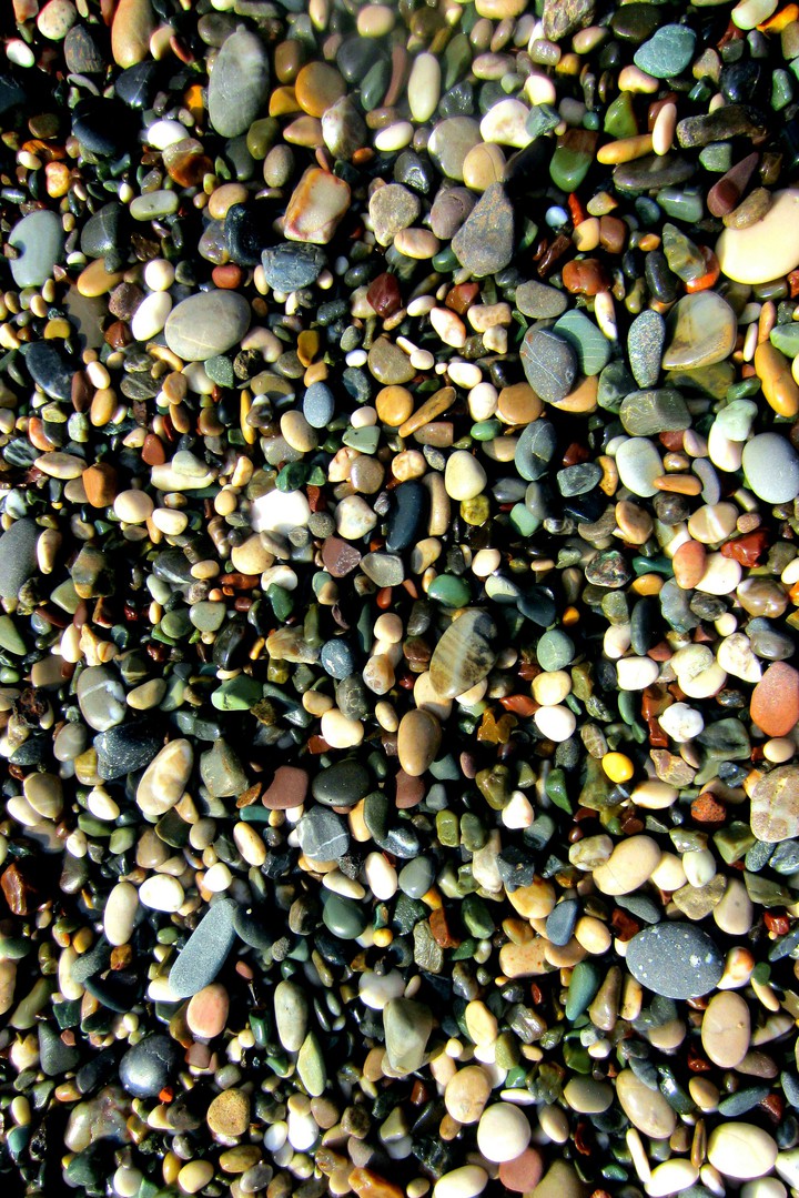 Sea pebbles