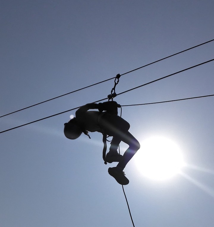 zipline....