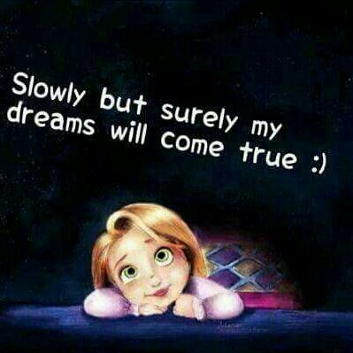 am Damn't Sure One Day My Dreams Will be In Real Life