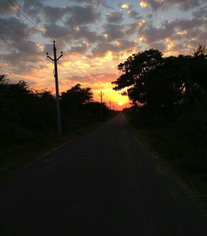 sun set