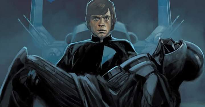 Luke carrying Father