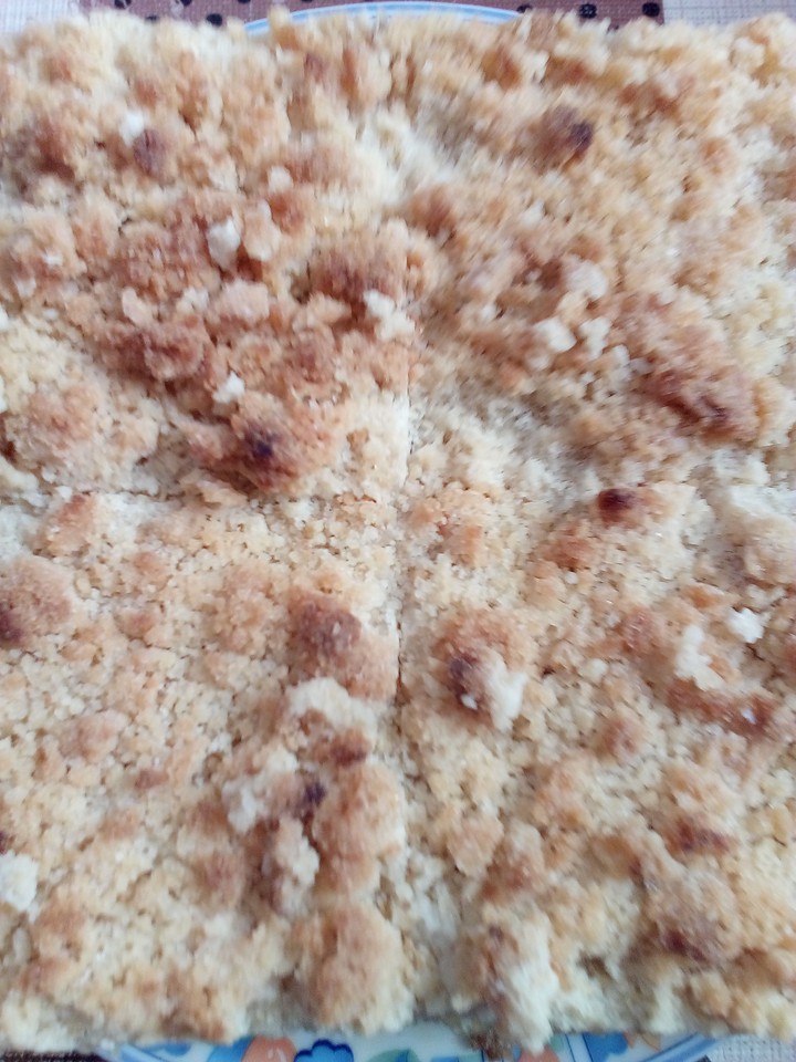 Streuselkuchen gefült
