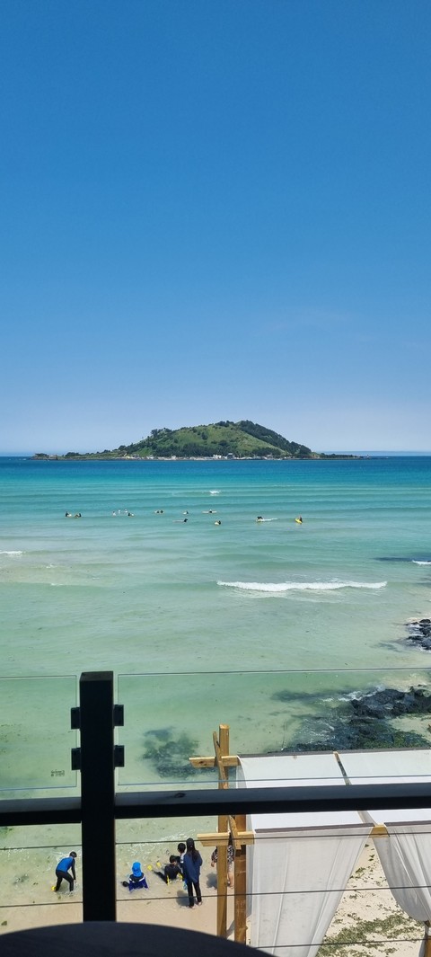 sky, beach壁紙