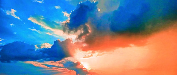 Sun set