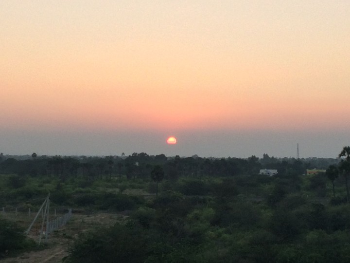 sun set