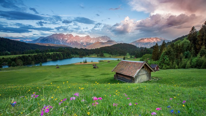 Alpine valley