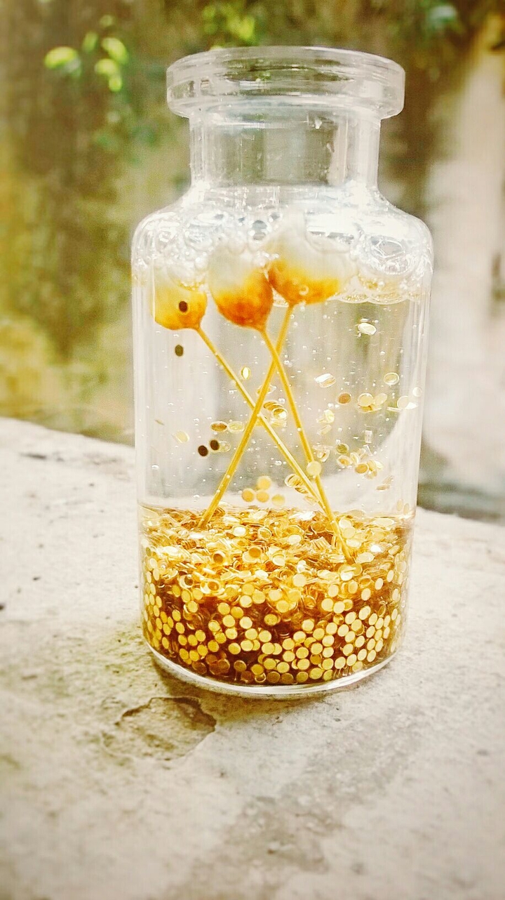 flower in water